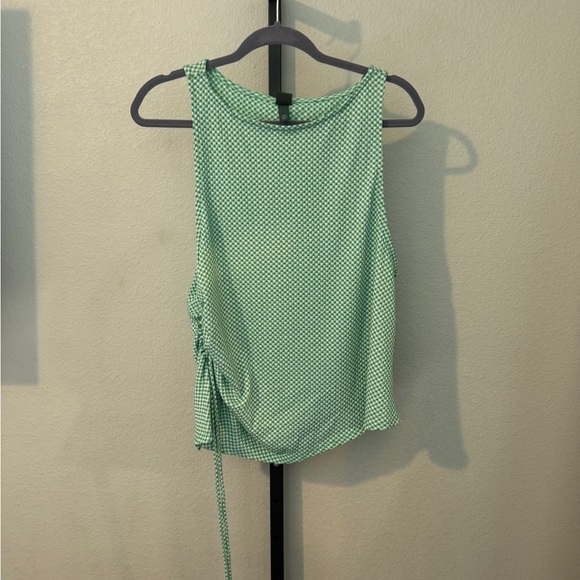 wild fable Dresses & Skirts - Wild Fable Light Green Patterned Tank Top and Skort Set